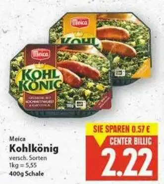 E-Center Meica Kohlkönig Angebot