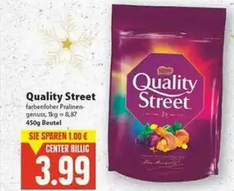 E-Center Quality Street Angebot