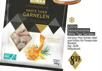 E-Center Edeka Genussmomente White Tiger Garnelen Angebot