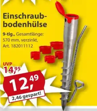 Sonderpreis Baumarkt Einschraubbodenhülse Angebot