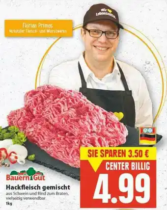 E-Center Bauern Gut Hackfleisch Gemischt Angebot