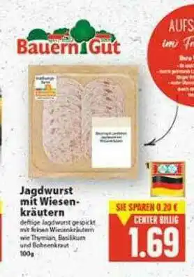 E-Center Jagdwurst Mit Wiesenkräutern Bauern Gut Angebot