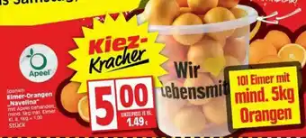 Edeka Spanien Eimer-orangen „navelina“ Angebot