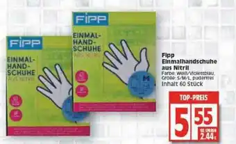 Edeka Fipp Einmalhandschuhe Aus Nitril Angebot