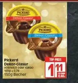 Edeka Pickerd Dekor-glasur Angebot