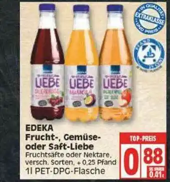 Edeka Edeka Frucht-, Gemüse- Oder Saft-liebe Angebot