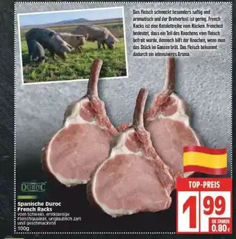 Edeka Düröc Spanische Duroc French Racks Angebot