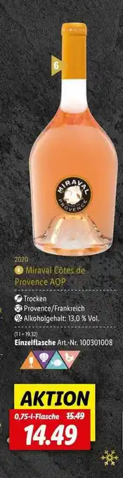 Lidl Miraval Côtes De Provence Aop Angebot