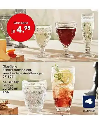 Möbel Martin Glas-serie Brindisi Leonardo Angebot