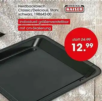 Möbel Martin Original Kaiser Herdbackblech Classic Oder Delicious Angebot