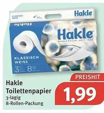 Feneberg Hakle Toilettenpapier Angebot