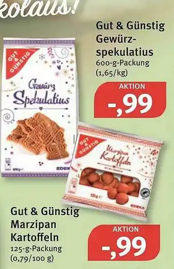 Feneberg Gut & Günstig Marzipan Kartoffeln Angebot