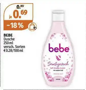 Müller Bebe Dusche Angebot