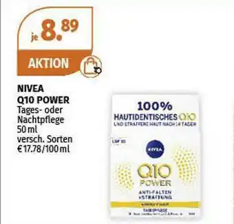 Müller Nivea Q10 Power Angebot