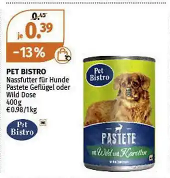 Müller Pet Bistro Angebot