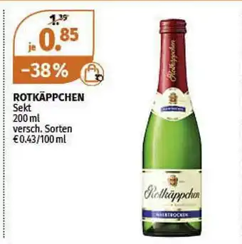 Müller Rotkäppchen Angebot