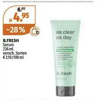 Müller B.fresh Serum Angebot