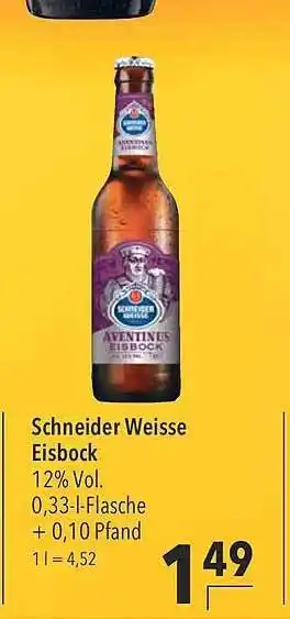 CITTI Markt Schneider Weisse Eisbock Angebot