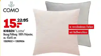 Möbel Kraft Como kissen "lotte" Angebot