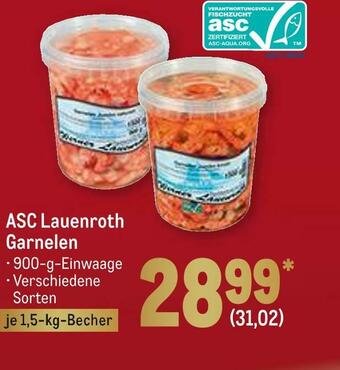 METRO Asc lauenroth garnelen Angebot
