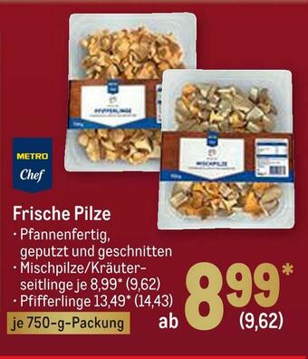 METRO Metro chef frische pilze Angebot