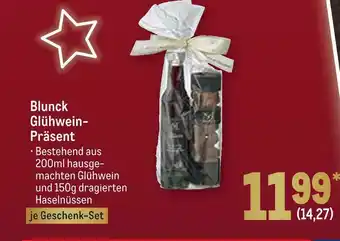 METRO Blunck glühwein-präsent Angebot