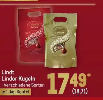 METRO Lindt lindor kugeln Angebot