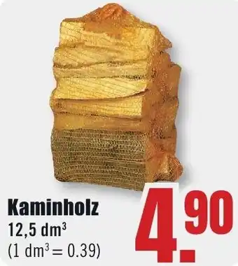 B1 Discount Baumarkt Kaminholz Angebot