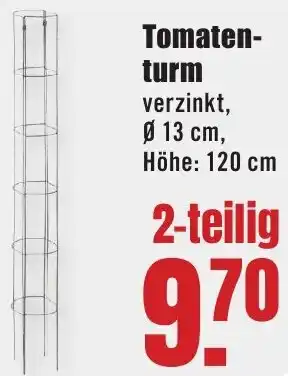 B1 Discount Baumarkt Tomatenturm Angebot