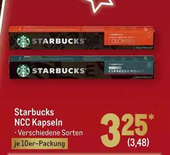 METRO Starbucks ncc kapseln Angebot