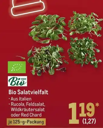 METRO Bio salatvielfalt Angebot