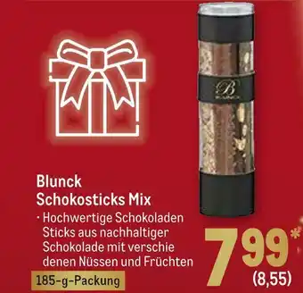 METRO Blunck schokosticks mix Angebot