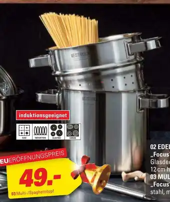 Höffner Meisterkoch multi-/spaghettitopf „focus“ Angebot