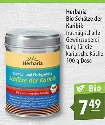 CITTI Markt Herbaria Bio Schätze der Karibik Angebot