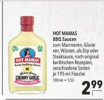 CITTI Markt Hot Mamas BBQ Saucen Angebot