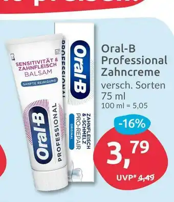 Budni Oral b professional zahncreme Angebot