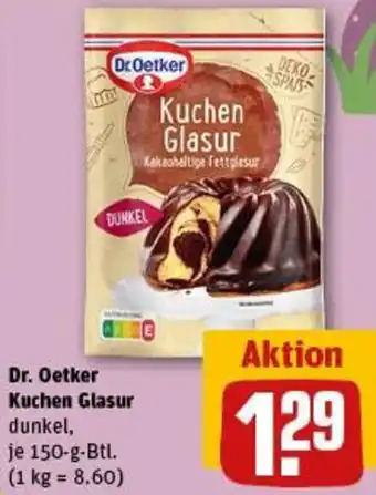 REWE Dr. Oetker Kuchen Glasur Angebot