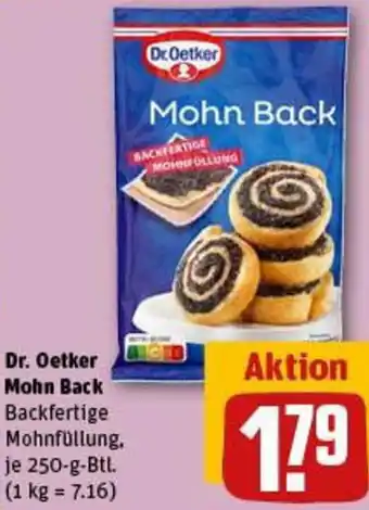 REWE Dr. Oetker Mohn Back Angebot