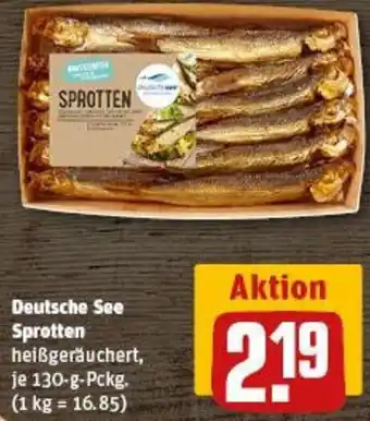 REWE Deutsche See Sprotten Angebot