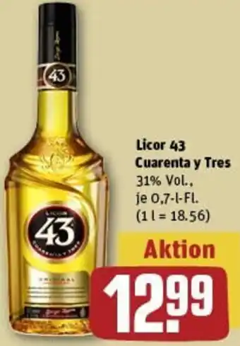 REWE Licor 43 Cuarenta y Tres Angebot