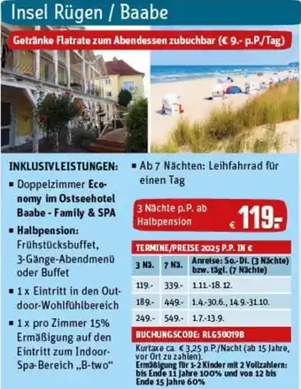 REWE Insel Rügen / Baabe Angebot