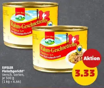 PENNY EIFELER Fleischgericht Angebot