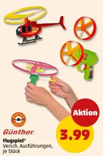 PENNY Günther. Flugspiel Angebot