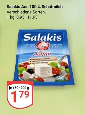 Globus Salakis Aus 100% Schafmilch Angebot