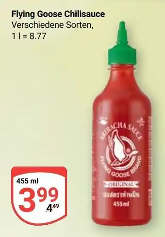 Globus Flying Goose Chilisauce Angebot