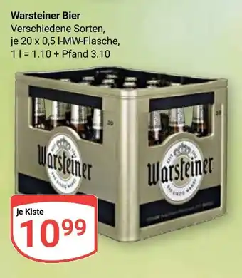 Globus Warsteiner Bier Angebot