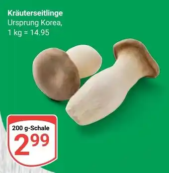 Globus Kräuterseitlinge Angebot