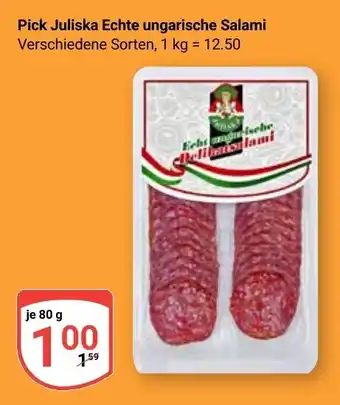 Globus Pick Juliska Echte ungarische Salami Angebot