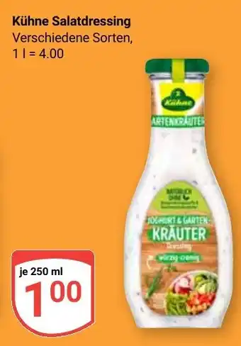 Globus Kühne Salatdressing Angebot