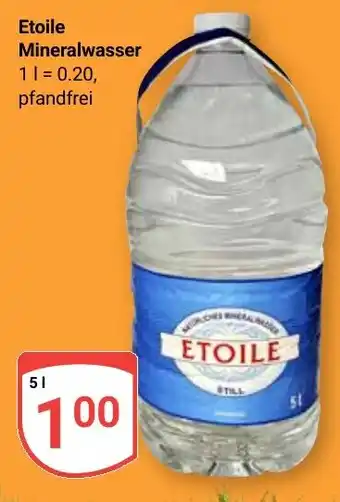 Globus Etoile Mineralwasser Angebot